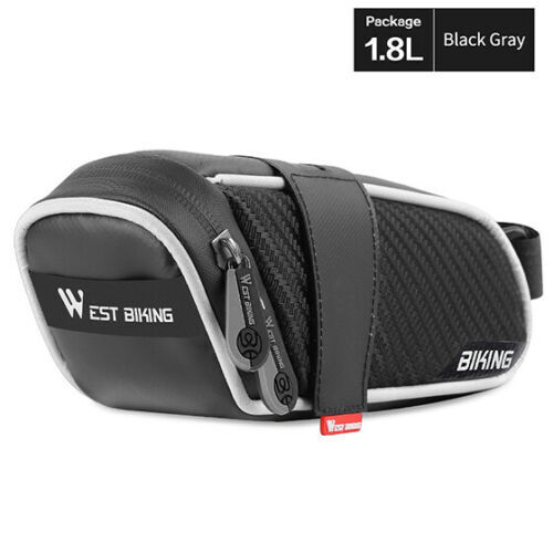 WEST BIKING Waterproof Bicycle Saddle Bag MTB Road Bike Cycling Seat Tail Bag