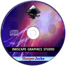 NEW Fast Ship Inkscape Vector Graphics / Image Creation Software Studio Disc