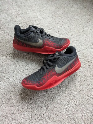 Nike Air Monarch Shoes Mens Red Black Running Training Gym