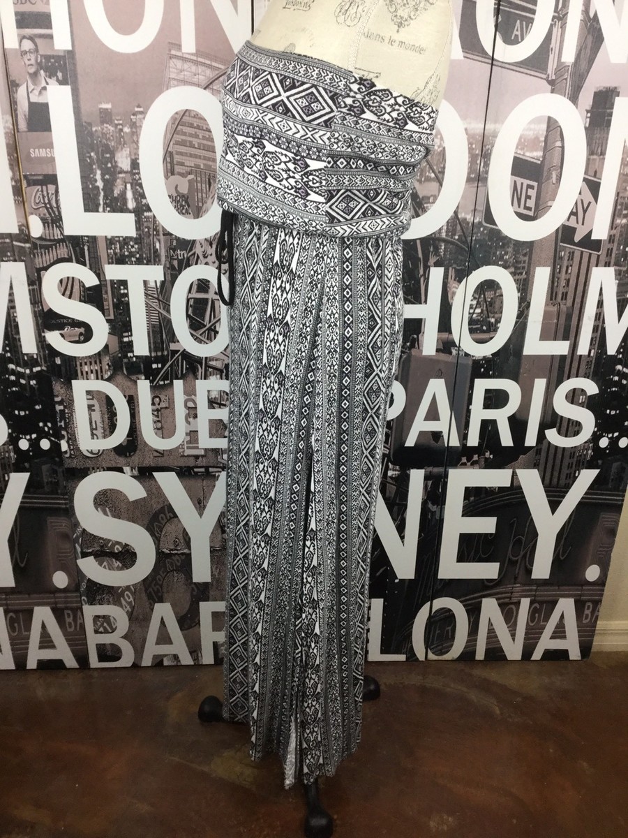 ARDENE Black White Maxi Long Dress Size S | eBay
