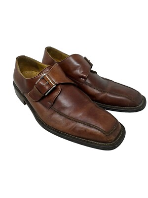 Florsheim Imperial Mens 9D Leather Brown  Dress Shoe‎ FLORSHEIM Imperial Men Horse Bit Loafers Dress Shoes Size 9  main image 3
