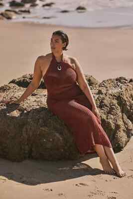 white christmas dresses Joanne Crochet Cover Up Maxi Dress – VICI