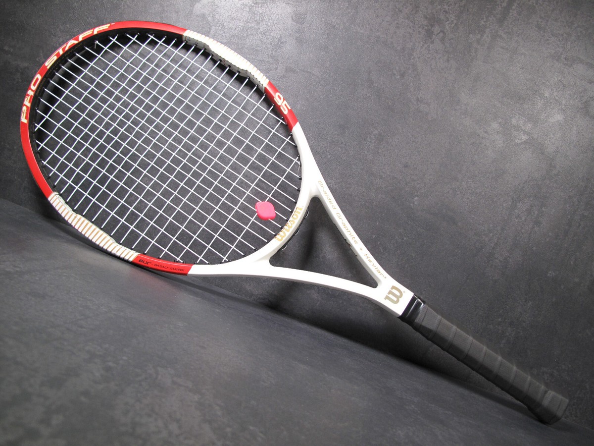 Raquette Tennis Wilson Pro Staff 4.5 Si, 95 Pouces², Grip 4 5/8, Occasion