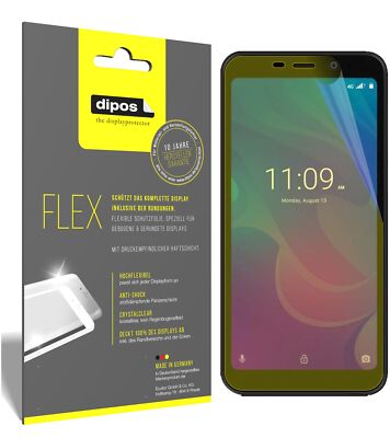 3x Meizu C9 Schutzfolie Folie, 100% Displayabdeckung, dipos Flex
