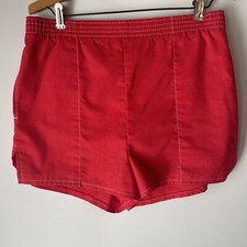 Vintage 1980's- 1990's Wrangler Junior Size 9 Red Shorts 2" Inseam Made in USA