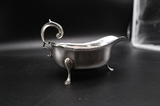 Antique Silver Plated Gravy / Sauce Boat EPNS