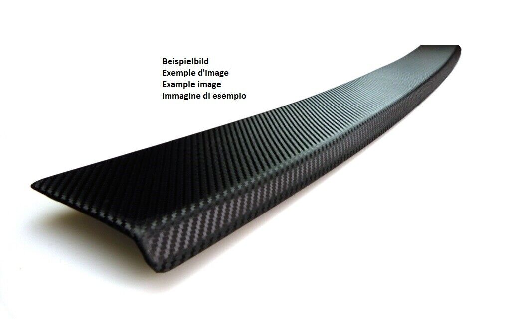 OPPL Ladekantenschutz ABS 3D Carbon Design für Stoßstange Seat Tarraco  2018