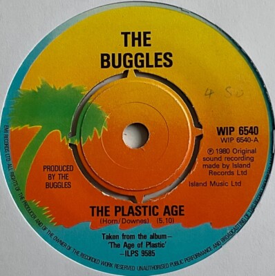 The Buggles - The Plastic Age - 7  Vinyl Single