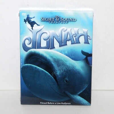 Jonah &Joseph Sight & Sound Theaters Live Musical (DVD,2013) LOT OF 2 NEW SEALED