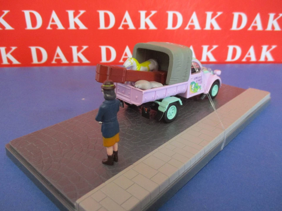 Die cast 1/43 Modellino Auto Citroen 2CV AKS 400 Pick-Up Rigattiere - Immagine 3 di 4