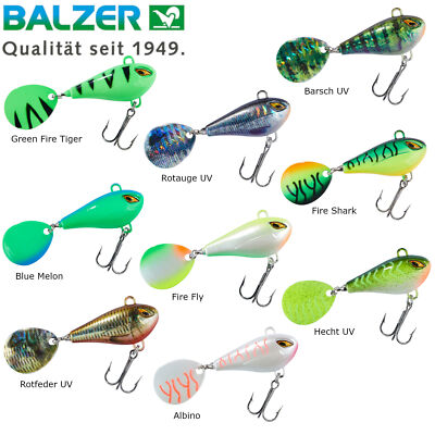Balzer Shirasu Colonel Spin Buddy Evil Eye - Jigspinner für Raubfische