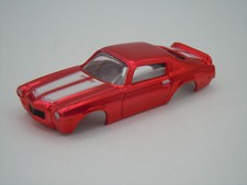 JOHNNY LIGHTNING 812 RED CHROME/WHITE '72 CAMARO SHELL  NOS  FITS AURORA TJET