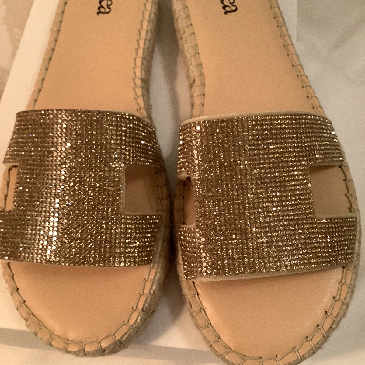 Gold sliders cheap