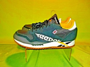 reebok classic black yellow