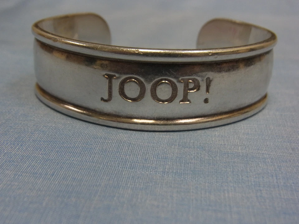 1608 Joop-925er Silber Armreif Innen d.m 6,5 cm Breit 18 mm Gewicht 49 Gramm - Bild 2 von 4