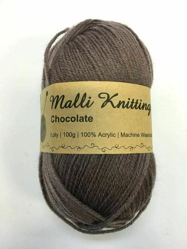 Knitting Yarn 5x100g Acrylic Knitting Wool Yarn Craft Solid Multi Colours - Picture 10 of 71
