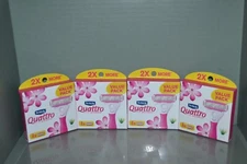 (4) Schick Quattro For Women 4-Blade Razor Blade Refills, 8 ct Value Pack Each