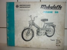 Livre pièces détachées Mobylette série 50