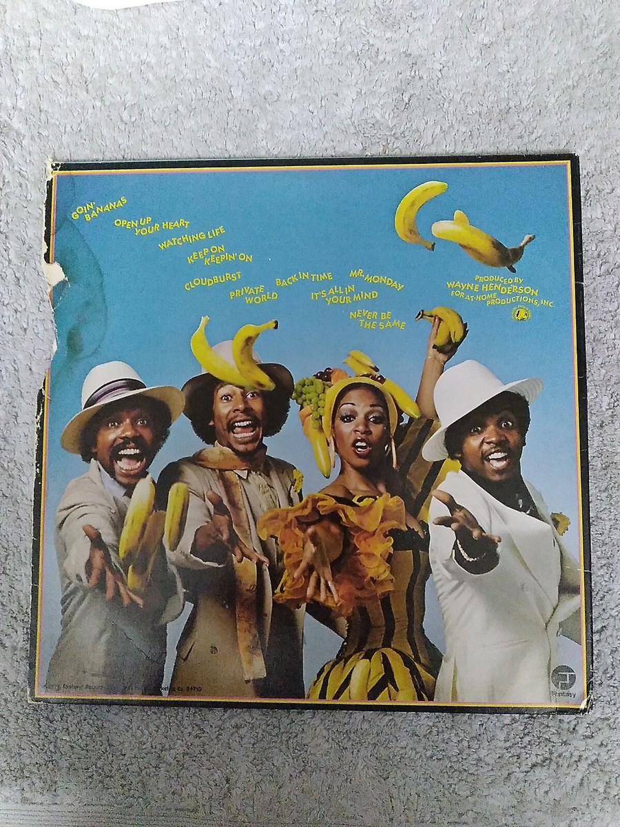 Side Effect Goin Bananas LP 1977 Fantasy Records Vinyl Soul Funk