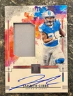 2025 Impeccable - Jahmyr Gibbs Patch On Card Auto /75 Extravagance Lions