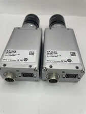 Basler SCA1600-14FM Industrial Cameras Lot of 2 W/ Pentax Lenses Untested