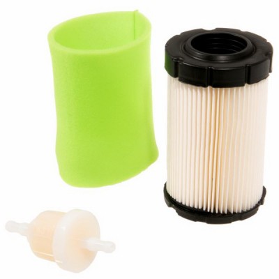 6 Pack - Lawn Tractor Air Filter & Fuel Filter Maintenance Kit for B&S Intek Eng