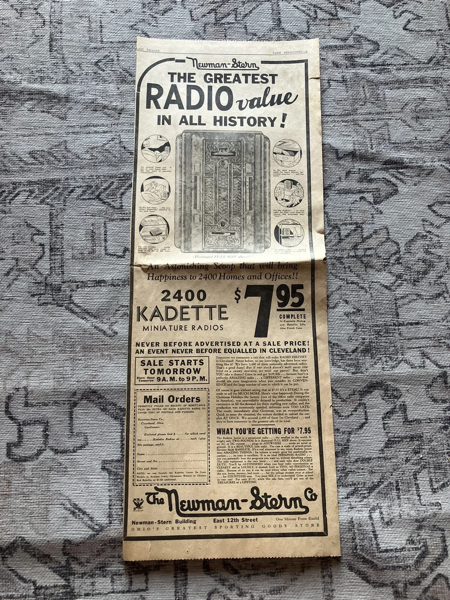 Original Radio Advertising for sale | eBay