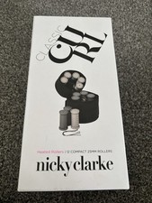 Nicky Clarke Compact Heated Rollers NHS007 Brand New In Box Sealed