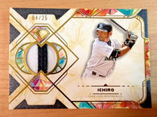 2025 Topps Diamond Icons Ichiro Suzuki Game Used Relic Patch 4/25 Mariners