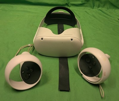 Meta Oculus Quest 2 (Mod. KW49CM) 128GB VR + Elite Strap - READ CONDITION