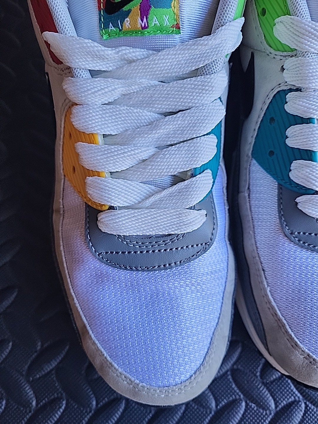 Nike Air Max 90 Peace, Love, Basketball Sneakers Size13 Preowned VG thumbnail 16