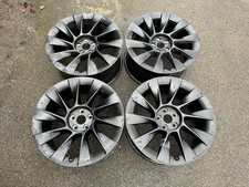 SET OF 4 Genuine Tesla Model Y Turbine Induction 20” Alloy Wheels 1188223-00-B