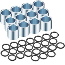 36 Pieces Bearing Spacers and Washers Skateboard Hardware Kit for Most...
