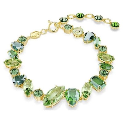 Swarovski Gema Bracelet Mixed-cut, glittering and dazzling, rhodium-plated