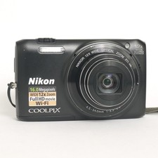 Nikon COOLPIX S6800 16.0MP Digital Camera - Black