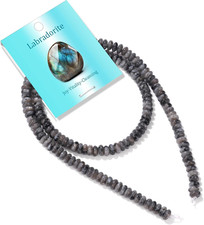 1 Strand 2X4Mm Rondelle Beads for Jewelry Making Natural Stone Beads Loose Flat