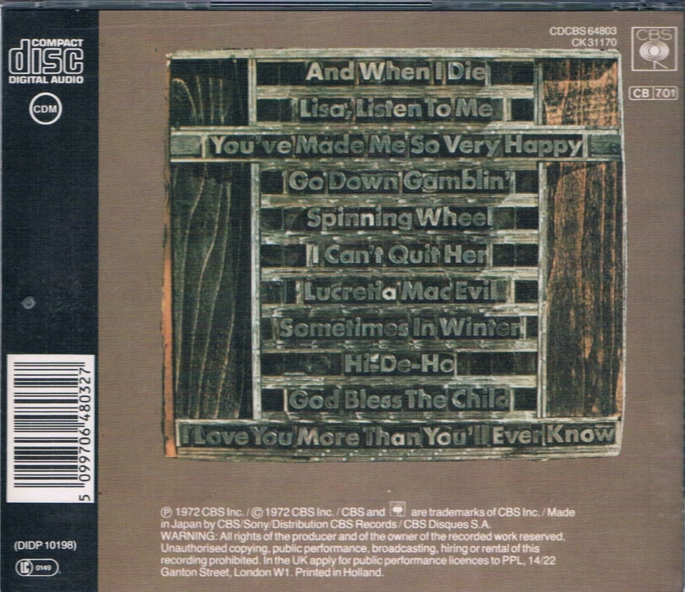 Sweat & Tears Blood - Greatest Hits - Bild 2 von 2