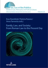 Family, Law, and Society: From Roman Law to the Present Day (Hardback or Cased B