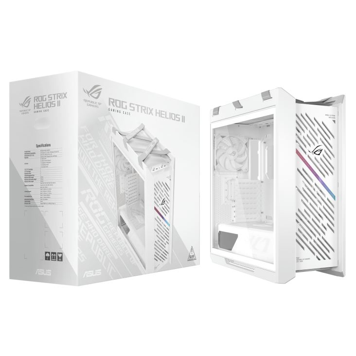 ASUS ROG Strix Helios II White Edition Case | eBay