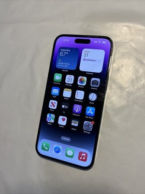 Apple iPhone 14 Pro Max - 256GB (Unlocked) - Works Great - Check Condition(#L39)