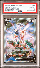 Pokemon 2022 Arceus V 166/172 Alt Full Art Brilliant Stars GEM MINT PSA 10 166 on eBay