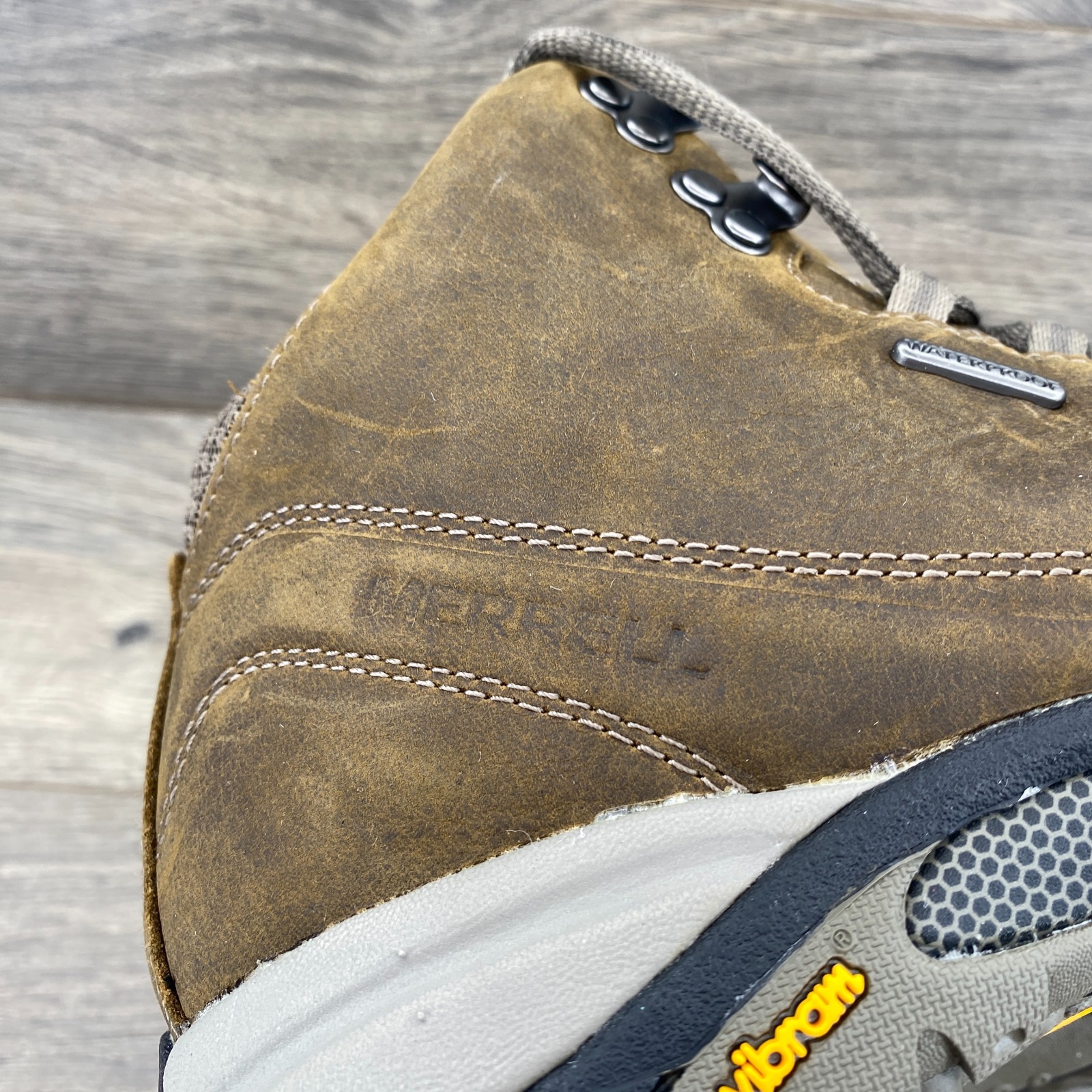 Merrell Siren Traveller 3 Waterproof Hiking Boot Women's Size 7.5 Brown JO35344