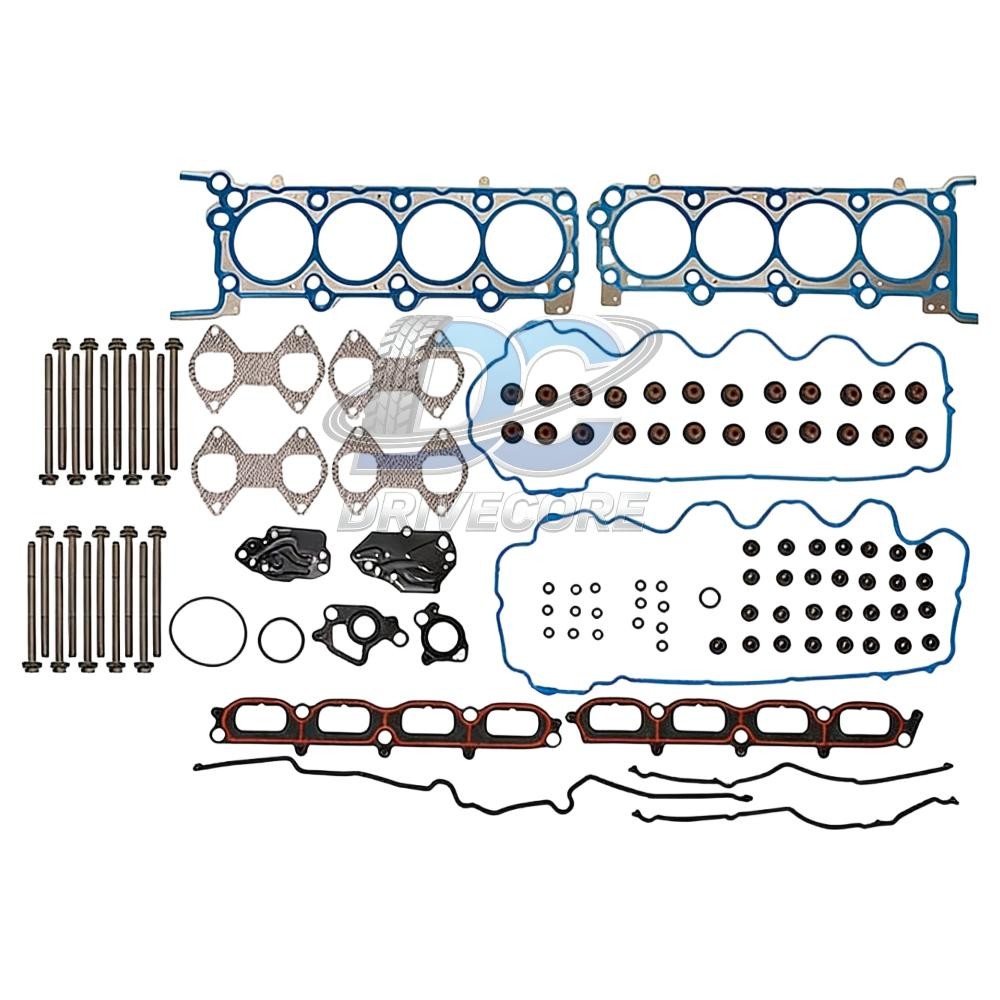 Head Gasket Set Bolts Fits 04-06 Ford F150 F250 F350 Lincoln 5.4L SOHC 24-Valve