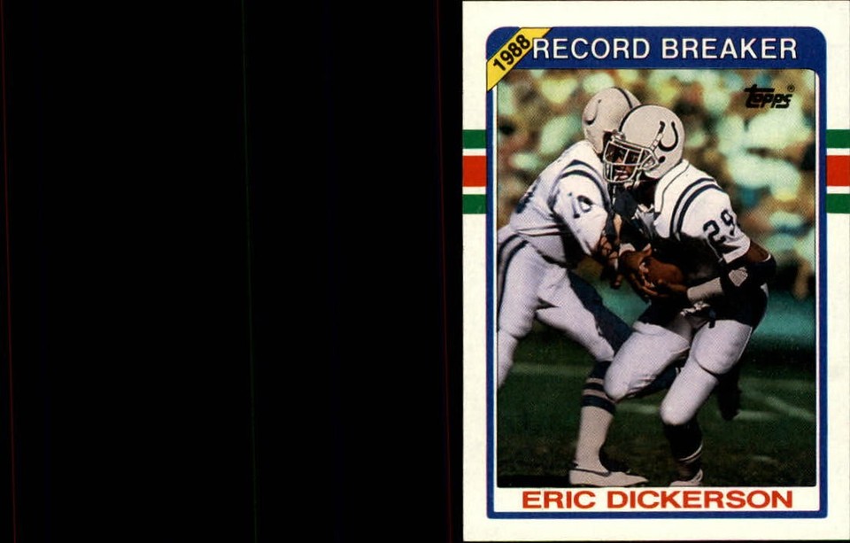 Eric Dickerson cards (1989-2024) Colts Rams Raiders SMU - You Choose