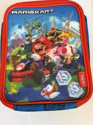  Thermos Mario Kart Insulated Lunch Box Kids Nintendo World Map Landmarks