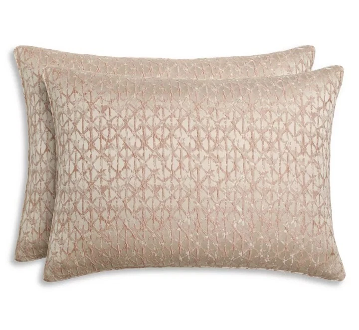 Hudson Park "Diamond Facets" 3 Pc QUEEN Duvet Set With Shams, Copper, NWOT - Image 4 of 4