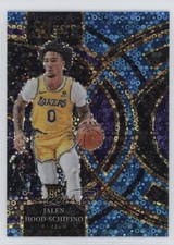 2023 Select Premier Level Light Blue Disco Prizm 40/99 Jalen Hood-Schifino 9cr