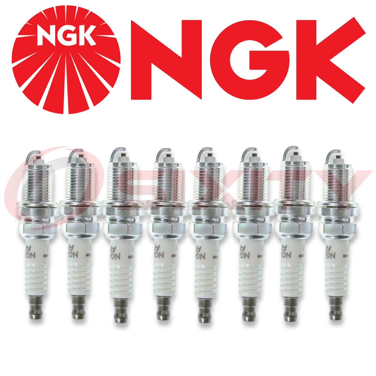 8x NGK FR4 /  #5155  V-Power Spark Plugs