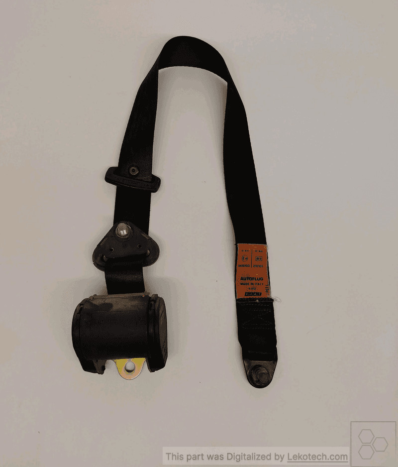 Cinturón de seguridad delantero Derecha FIAT PANDA 1a Serie 1.1 ie 4x4 Trekking