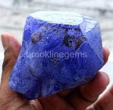 350.0 Ct Natural Blue Sapphire Dyed Rough EGL Certified Loose Gemstone 6AGB
